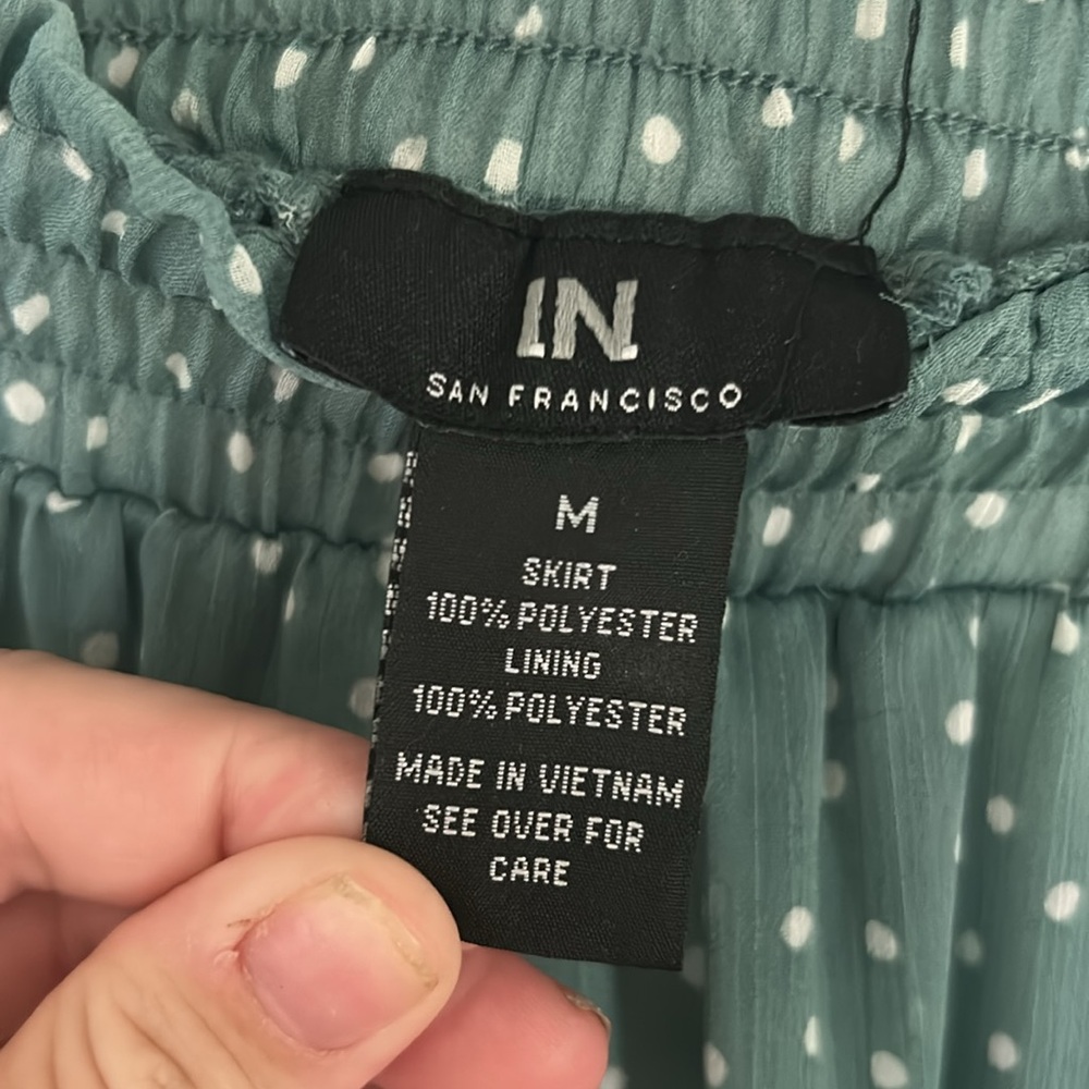 I.N. San Francisco Skater Mini Skirt with Tiered Design - Picture 3 of 3